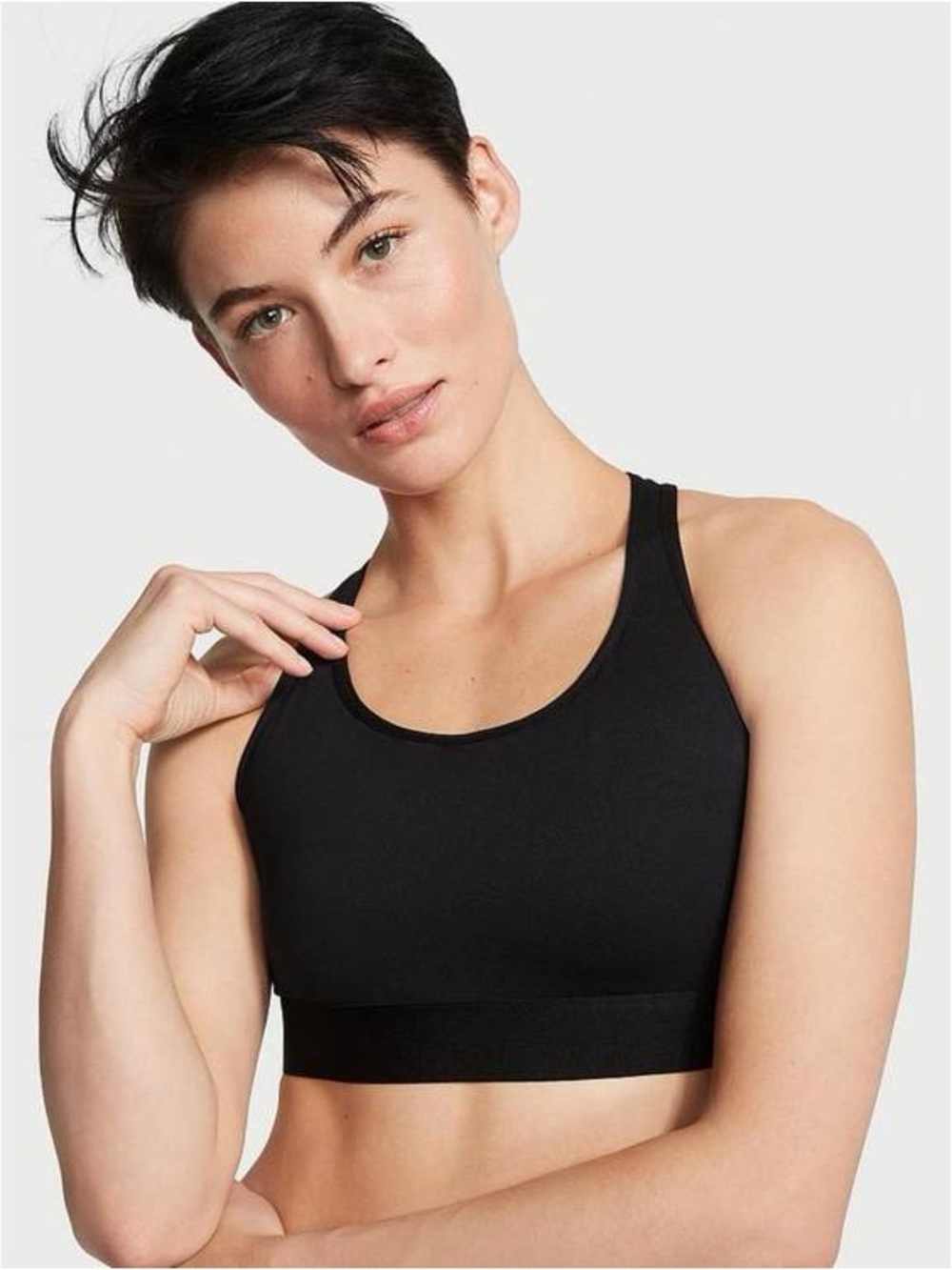 Victoria's Secret Player Sports Bra Black